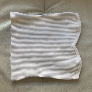 BABATON knitted sweetheart tube top